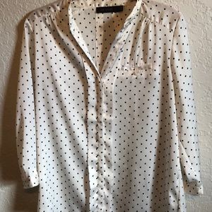 The Limited polka dot blouse